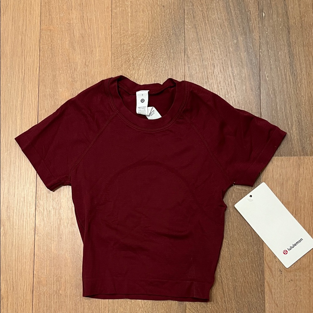 lululemon athletica Short Sleeve Tee - Wine